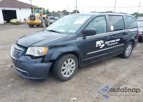 2014 Chrysler Town & Country Touring из США, поврежденный, VIN 2C4RC1BG3ER446400